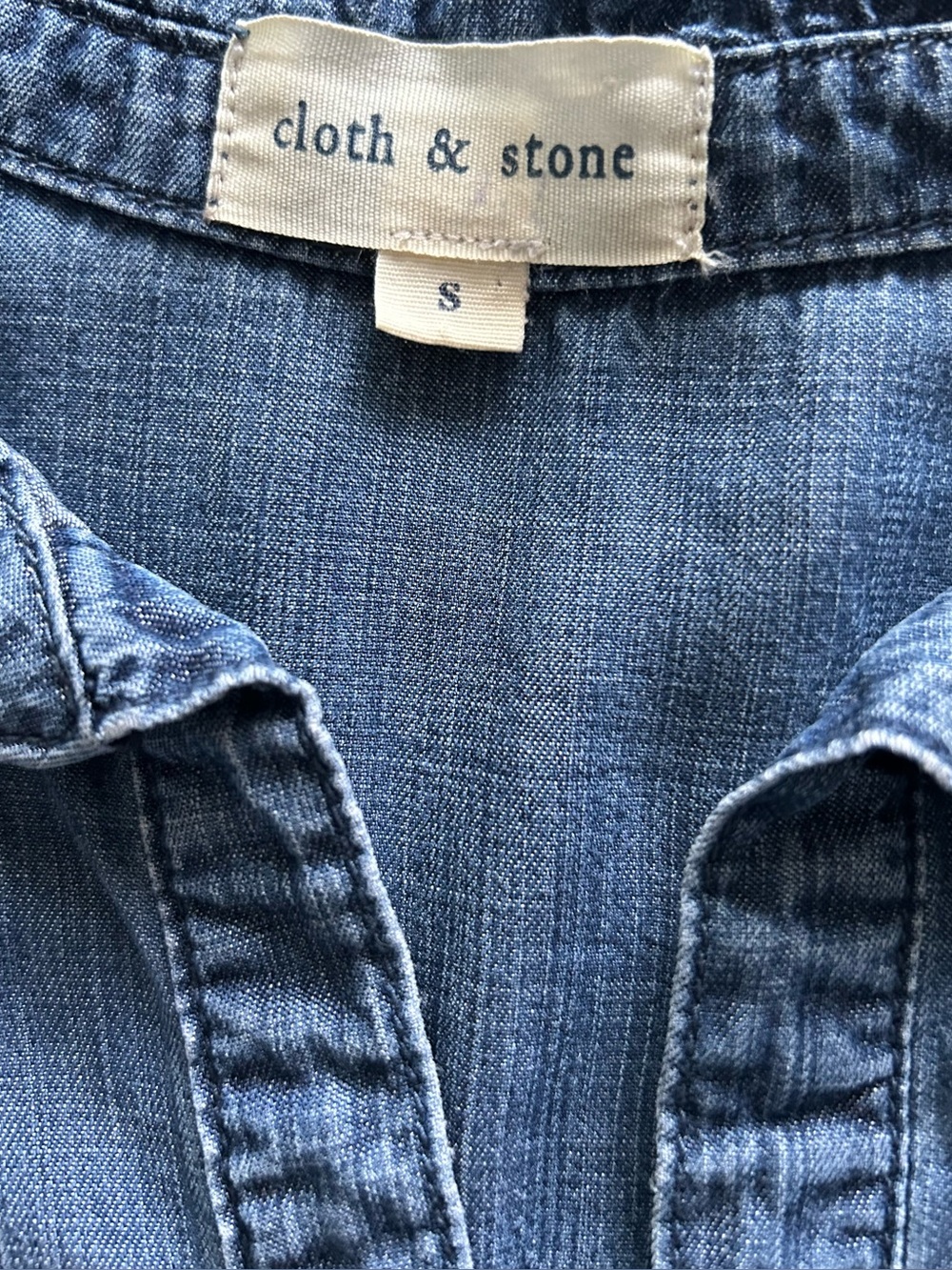 Cloth & Stone 100% Tencel Denim Tunic